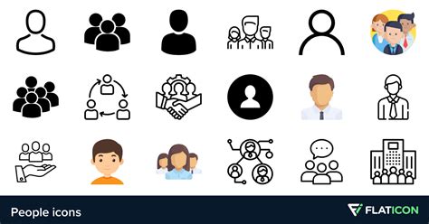 people icons 122 436 free vector icons