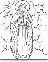 Hedwig Saint Coloring Thecatholickid sketch template