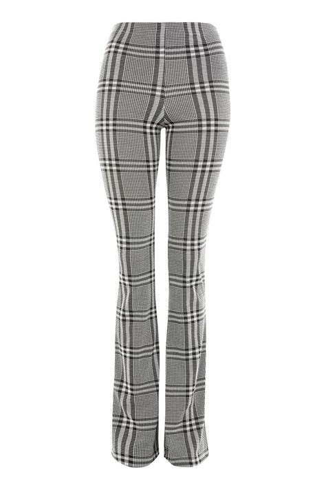 check flared trousers flare trousers fashion flare pants