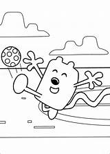 Coloring Wubbzy Wow Pages Book Coloriage Info Books Getcolorings Color sketch template