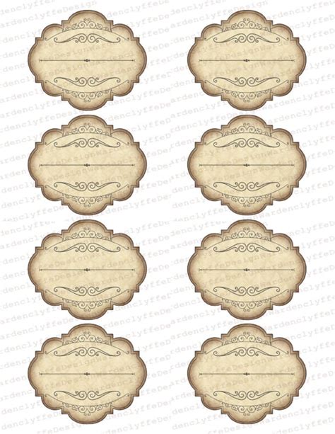 blank apothecary labels    vintage etsy