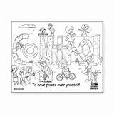 Skills Coloring Life Control Sheet Sheets Kids Books Store sketch template