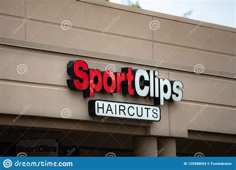Sportclips Haircuts Logo Sign Editorial Stock Image
