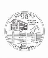 Coloring Kentucky Pages Quarter Derby State Printables May Usa Printable States Print Quarters Sheets Ky Go Next Back Getdrawings Drawing sketch template