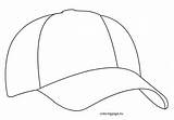 Coloring Cap Baseball Caps Pages Hat Drawing Printable Clip Nurse Kids Hats Sketch Template Color Quilt Drawings Print Pattern Easy sketch template