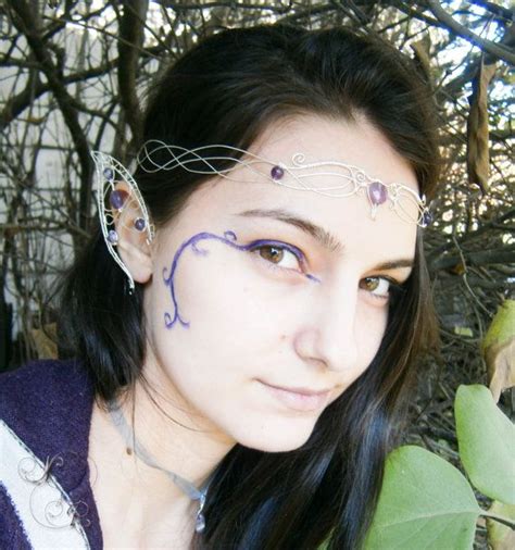elven elf ear cuffs wraps and wedding circlet by neehellinsrealm 38