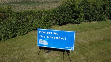 ontario proposes  cut greenbelt land  homes add land