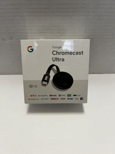 brand  google chromecast ultra  digital media streamer gaaa ebay