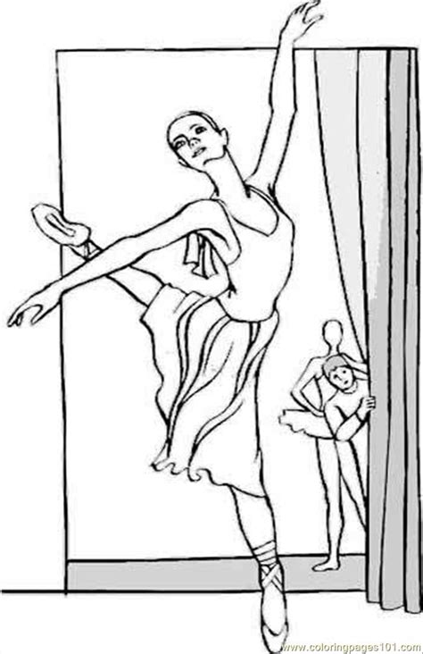 coloring pages ballet coloring pages  entertainment dancing