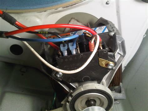 whirlpool electric dryer  bearings failed    motor  removing