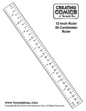 free printable ruler in inches and centimeters creating