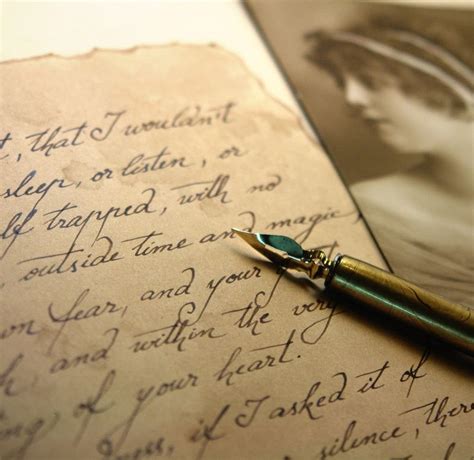 antique letter style calligraphy hand writing letter romantic gift handwritten letter