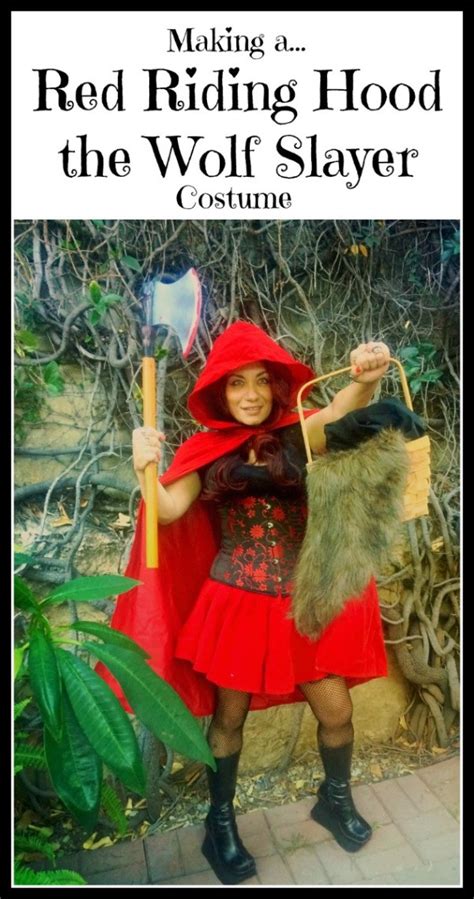 red riding hood the wolf slayer costume thriftyfun