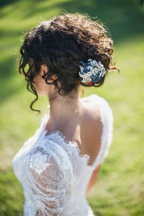 perfect curly wedding hairstyles pretty designs