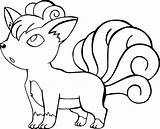 Pokemon Vulpix Coloring Pages Type Print Cute Color Fire Printable Kawaii Drawing Children Getcolorings Alola Go Ice Getdrawings sketch template