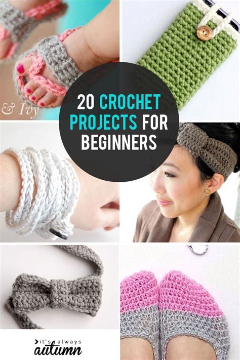 easy quick crochet projects perfect  beginners itsalwaysautumn crochet crochetpattern