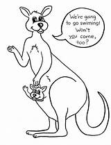 Kangaroo Netart sketch template