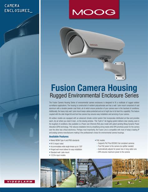 fusion camera housing