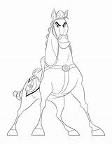 Tangled Maximus Youloveit Rapunzel Scribblefun sketch template