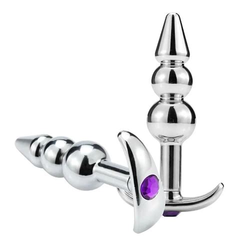 Gpoint Stainless Steel Anal Plug Anchor Metal Vaginal Dildo