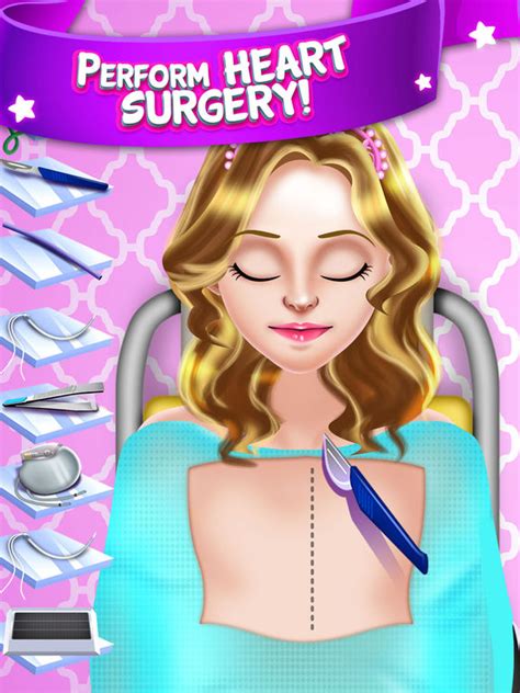 app shopper kids doctor surgery salon girls games  games
