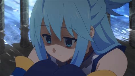 Aqua Konosuba Crying  Anime Top Wallpaper