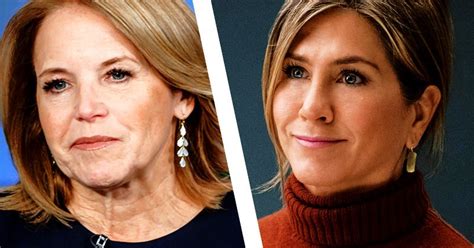 katie couric critiques jennifer aniston on the morning show