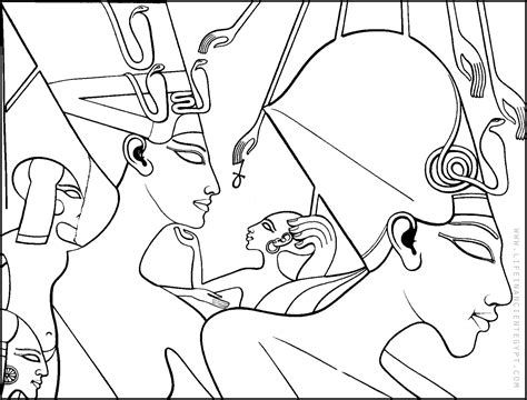 egyptian queen coloring sheet printables coloring pages