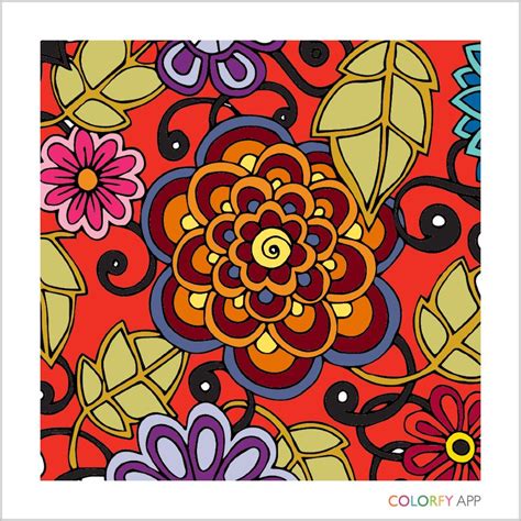colorfy colorful art colorfy coloring pages