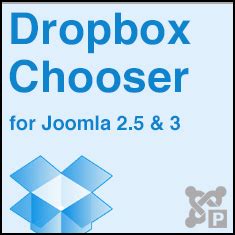 dropbox file chooser  joomla editor joomla words  app