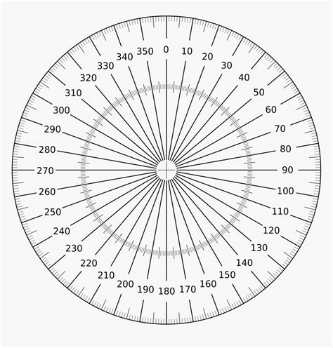 protractor vector accurate hd png  transparent png image