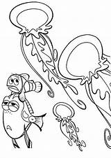 Qualle Colornimbus Ausmalbild Jellyfish Malvorlage sketch template