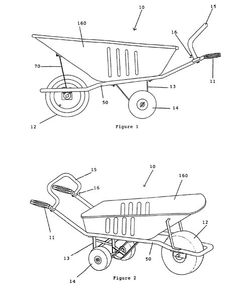 patent   wheeled wheelbarrow  handle adaptor google patents