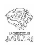 Coloring Nfl Pages Jaguars Jacksonville Logo Sports sketch template