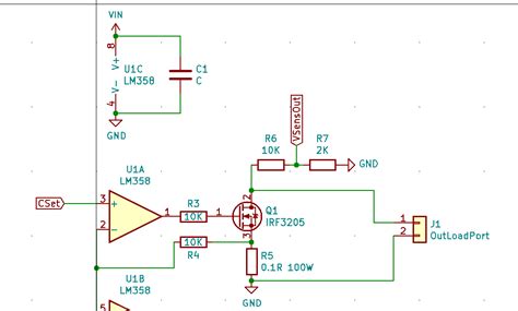 powermosfet mosfet  hot   op amp mosfet based constant current load build electrical