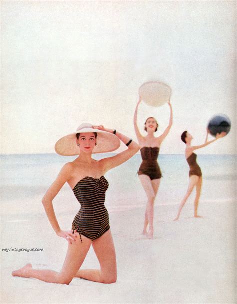 beautiful women s swimwear fashion of the 1950s ~ vintage everyday