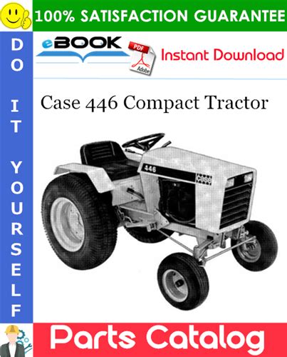 case  compact tractor parts catalog manual serial