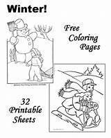 Winter Coloring Pages Kids Sheets Printable Holiday Worksheets Printables Raisingourkids sketch template