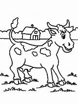 Mucche Vaches Coloriage Disegno Krave Krava Bojanke Colorare Preleva Nazad Decu Megghy Gifgratis sketch template