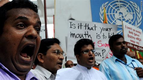 U N Pushes War Crimes Probe As Sri Lanka Steps Up Diplomacy