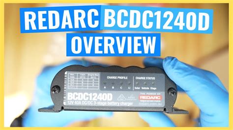 redarc bcdcd overview unbox dual battery dual input   vehicle dc battery charger