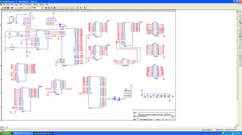 engineer schematic drawing  pcb layout