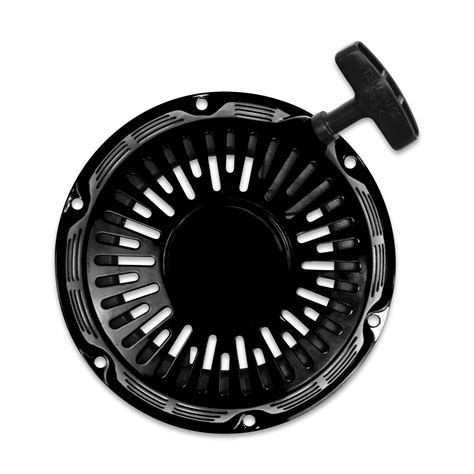 black recoil pull starter assembly compatible  lifan lff lff lff engines mounting