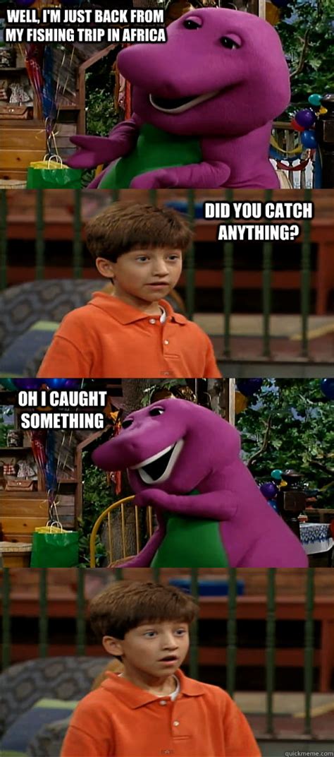 sexually transmitted barney memes quickmeme