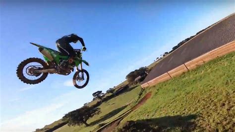 motocross freestyle filmed   racing drone youtube