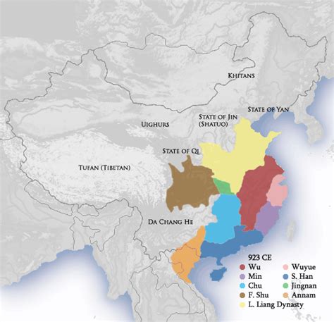 dynasties  ten kingdoms period wikiwand