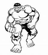 Hulk Superheroes Colorir Clipartmag sketch template