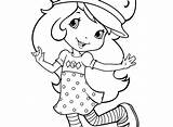 Strawberry Shortcake Coloring Pages Dog Getdrawings Getcolorings sketch template