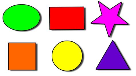 basic shapes clipart  getdrawings