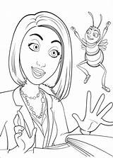 Bee Coloriage Imprimer Ancenscp Stampare sketch template